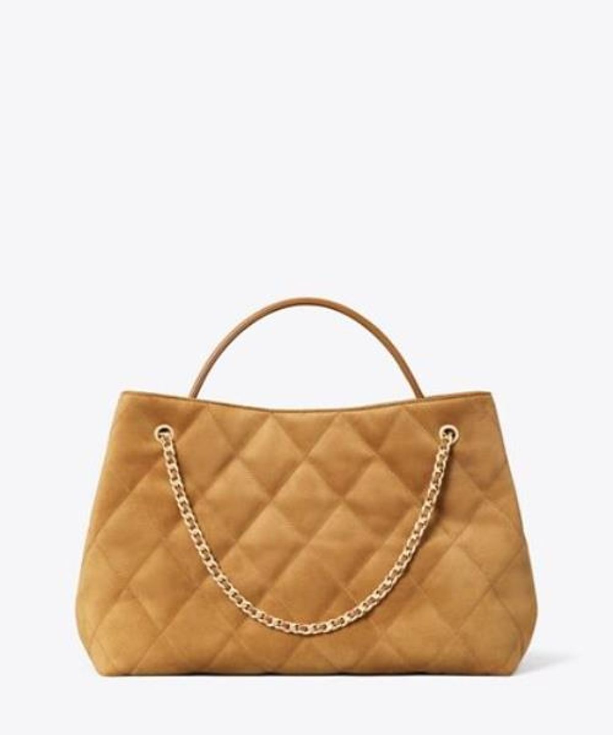 토리버치(TORYBURCH) 플레밍 스웨이드 캐리올 - 토피
