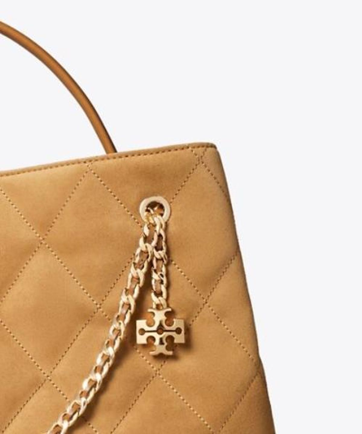 토리버치(TORYBURCH) 플레밍 스웨이드 캐리올 - 토피