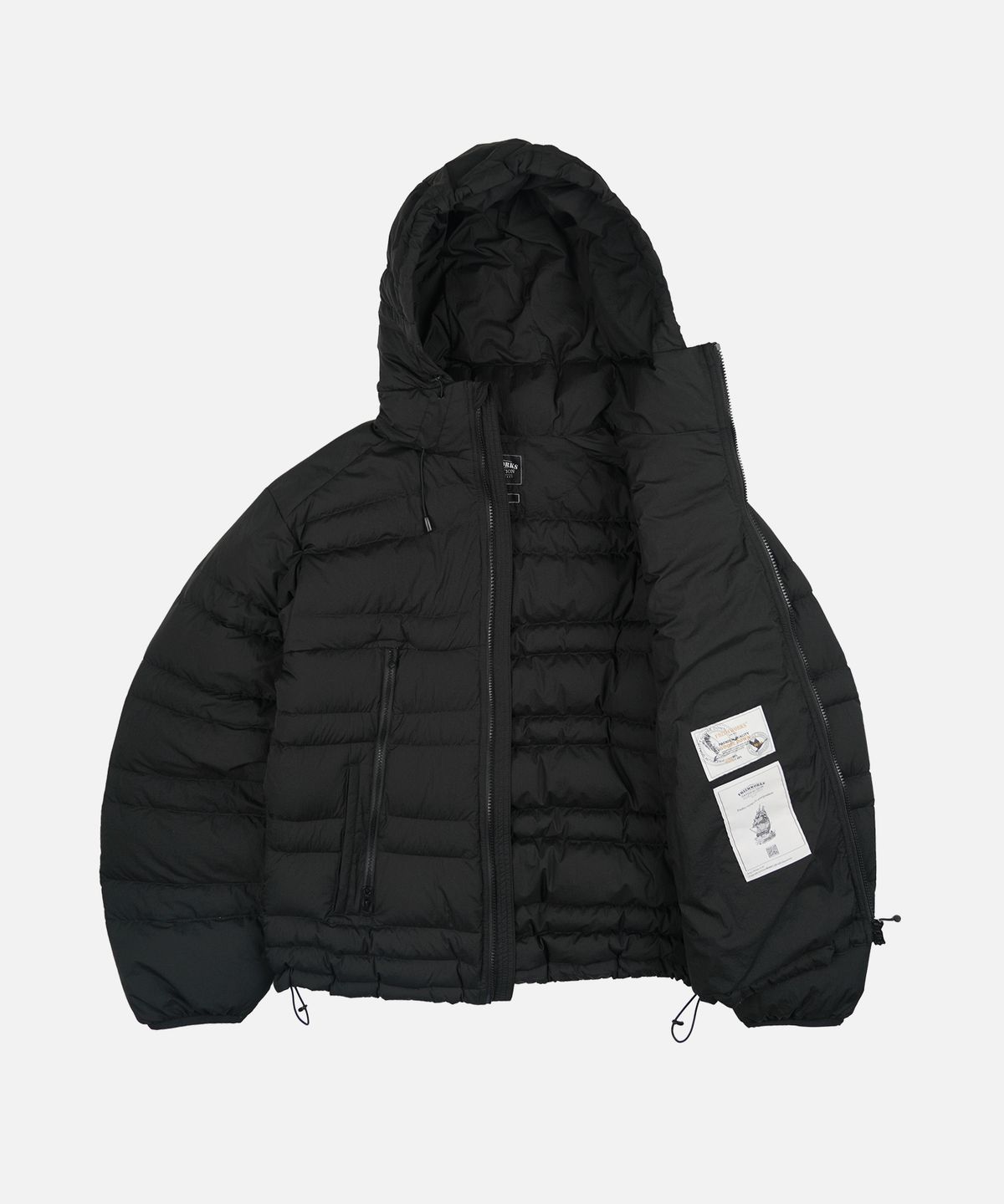 프리즘웍스(FRIZMWORKS) BREEZE GOOSE DOWN PARKA _ BLACK
