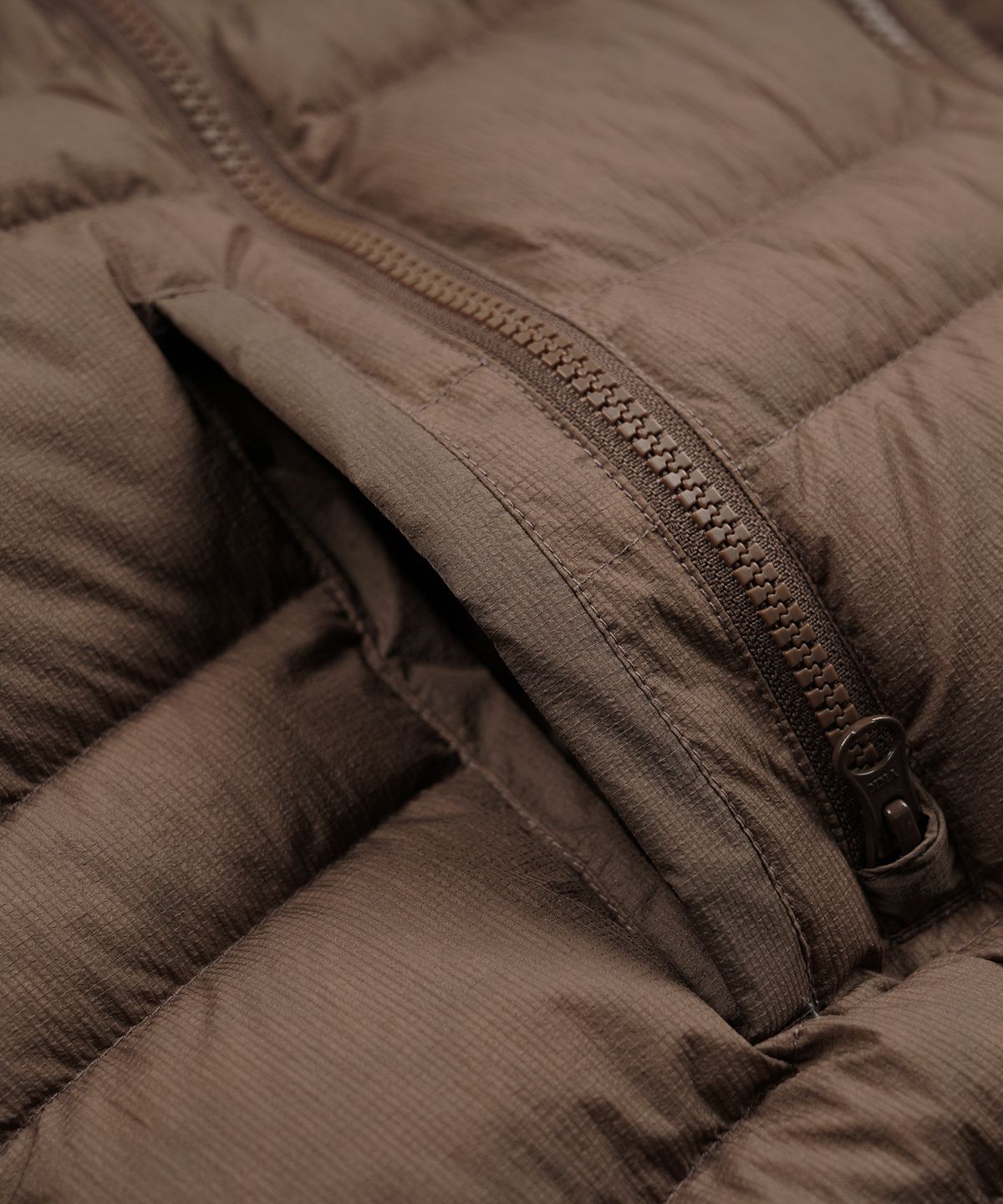 프리즘웍스(FRIZMWORKS) BREEZE GOOSE DOWN PARKA _ BROWN