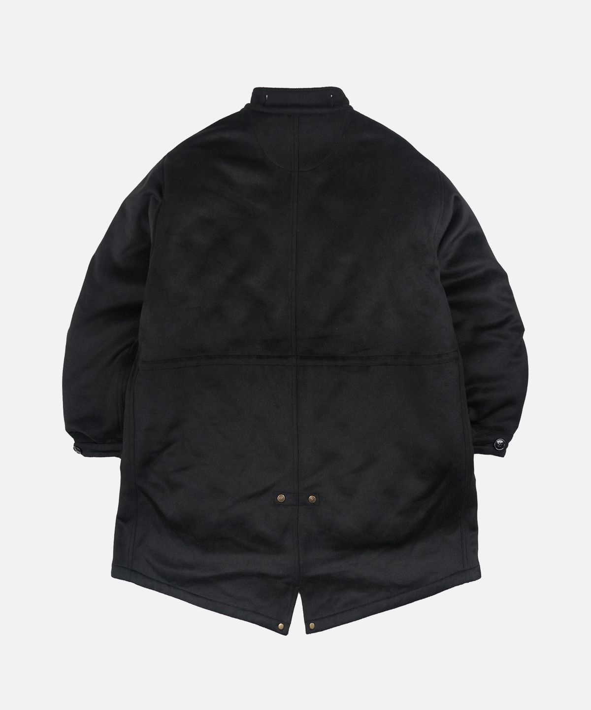 프리즘웍스(FRIZMWORKS) WOOL VINCENT FISHTAIL PARKA _ BLACK