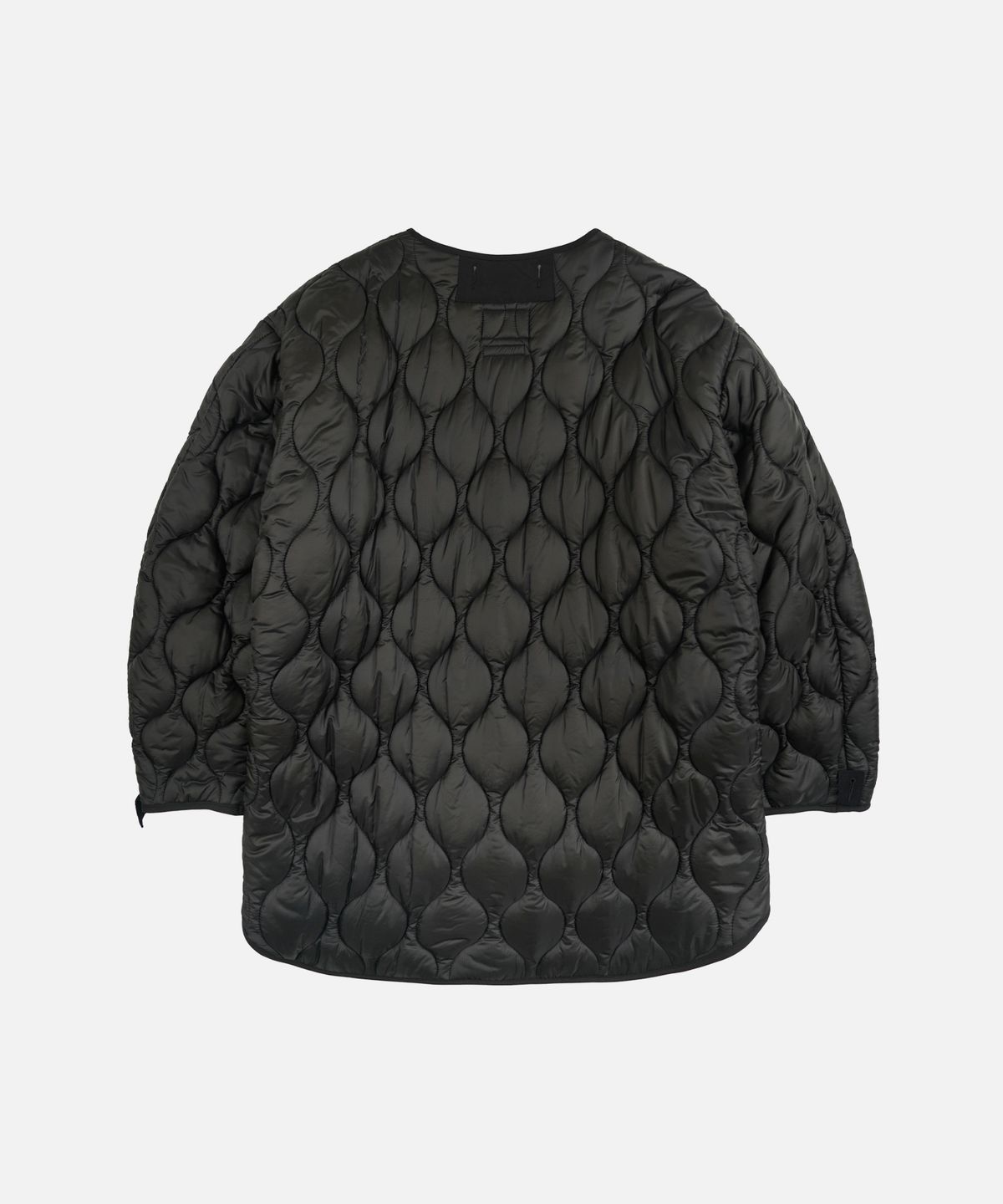 프리즘웍스(FRIZMWORKS) WOOL VINCENT FISHTAIL PARKA _ BLACK