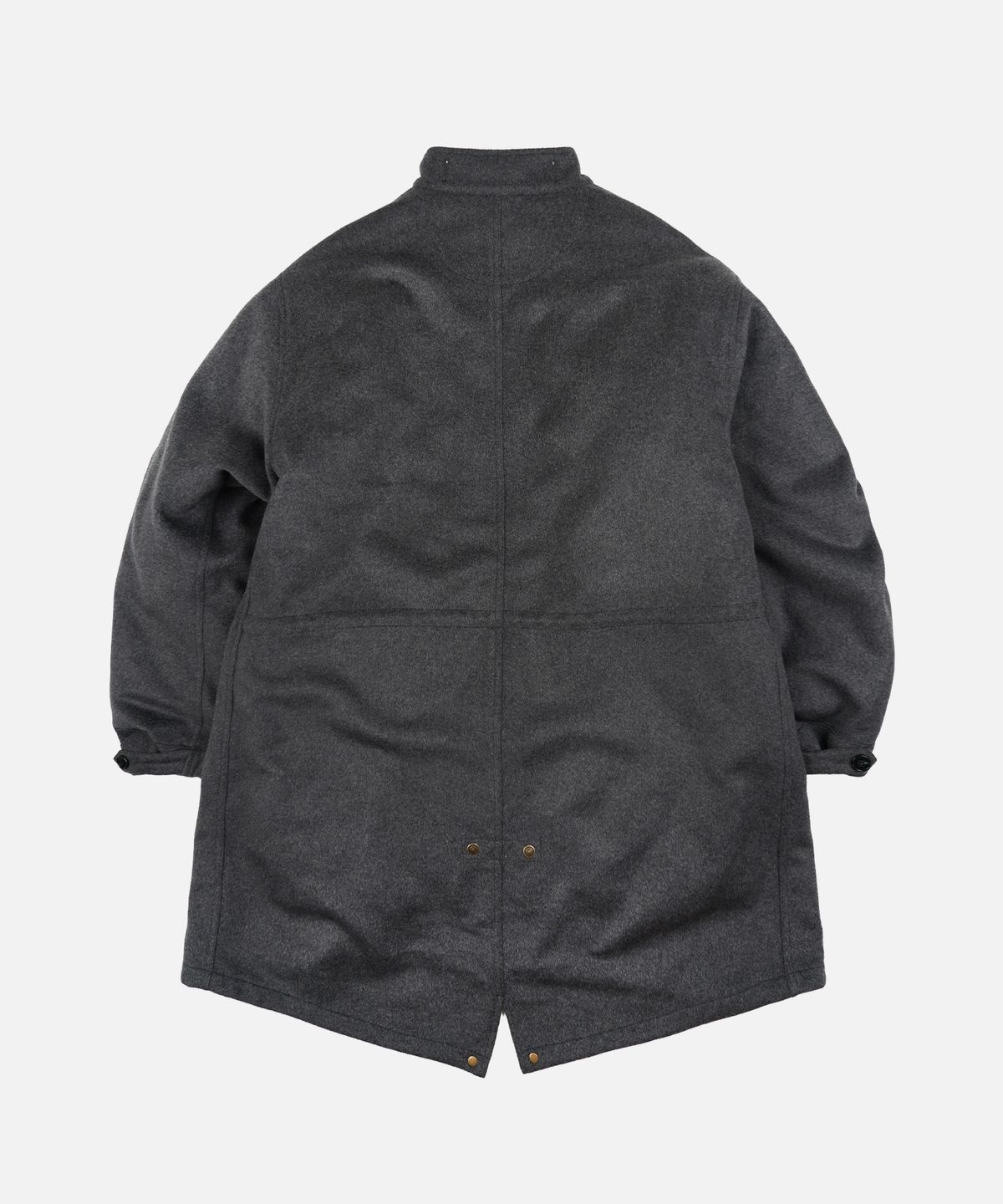 프리즘웍스(FRIZMWORKS) WOOL VINCENT FISHTAIL PARKA _ CHARCOAL