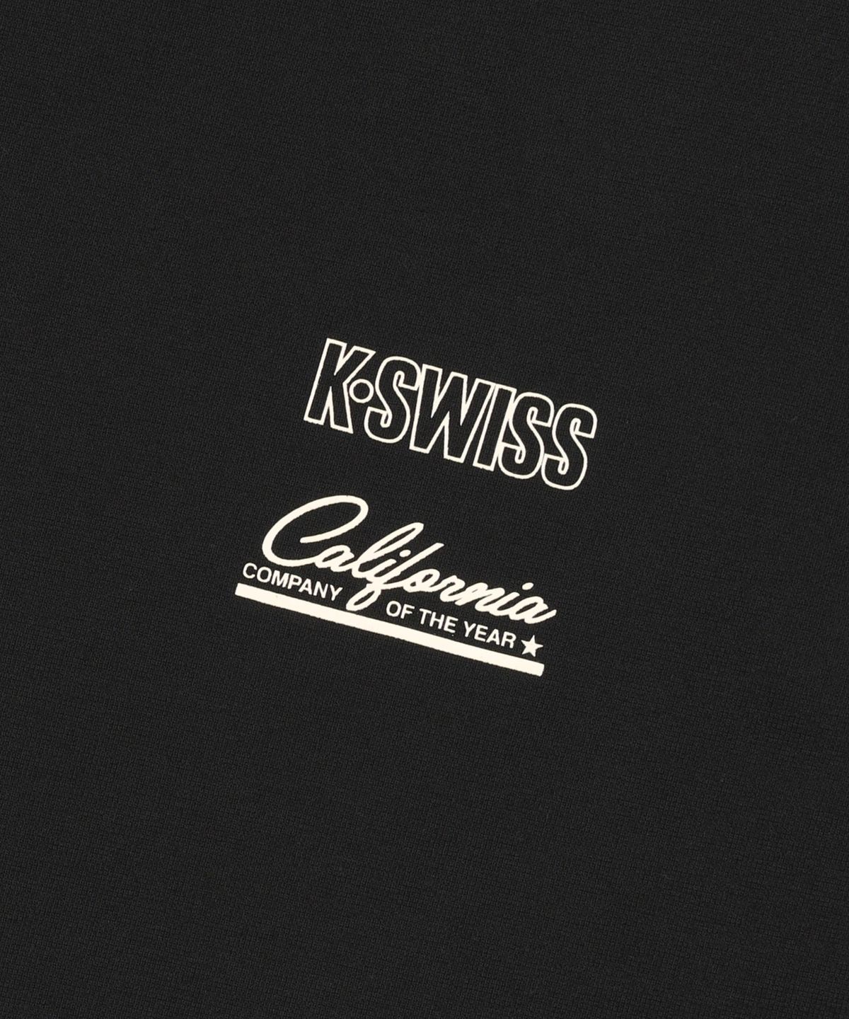 케이스위스(K-SWISS) K-SWISS 그래픽 긴팔 티_1KSTLFV901BK