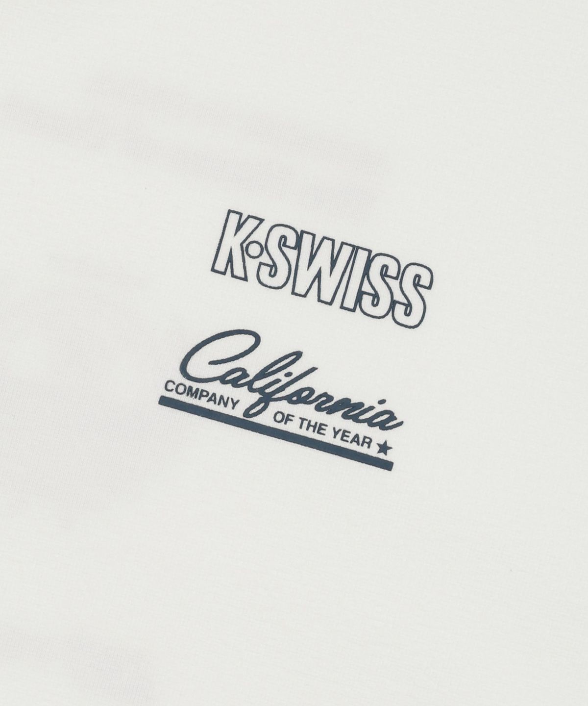 케이스위스(K-SWISS) K-SWISS 그래픽 긴팔 티_1KSTLFV901WH