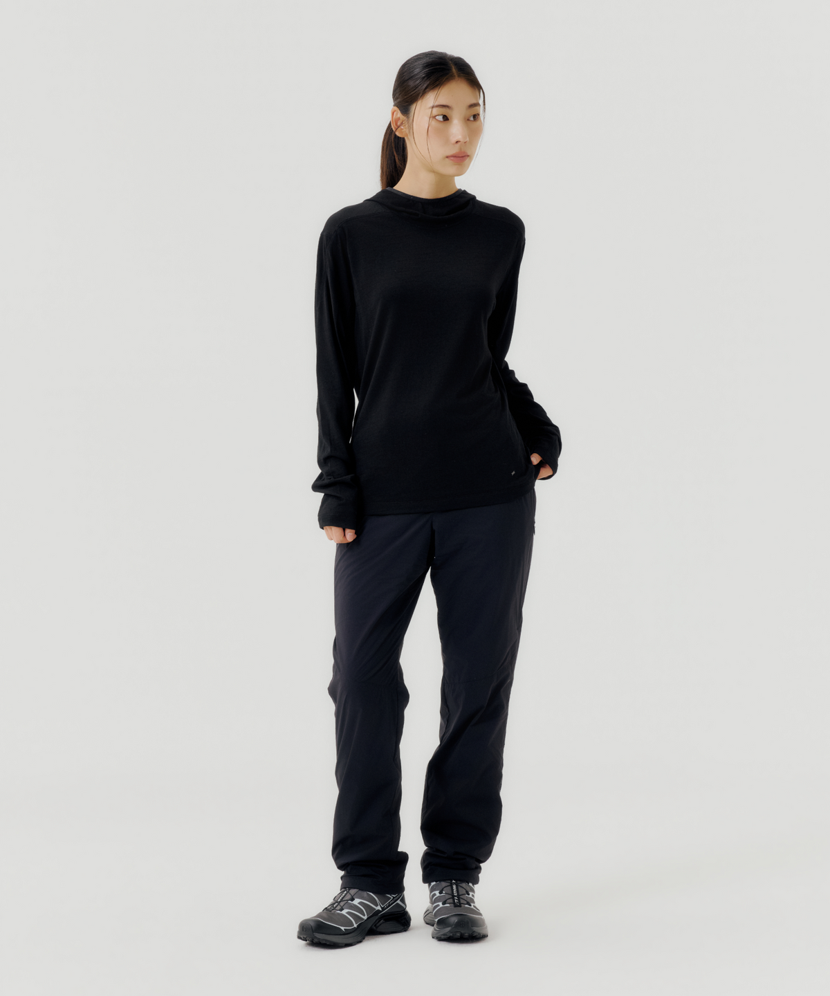 어반사이드 어패럴(URBANSIDE APPAREL) 메리노 울 후디