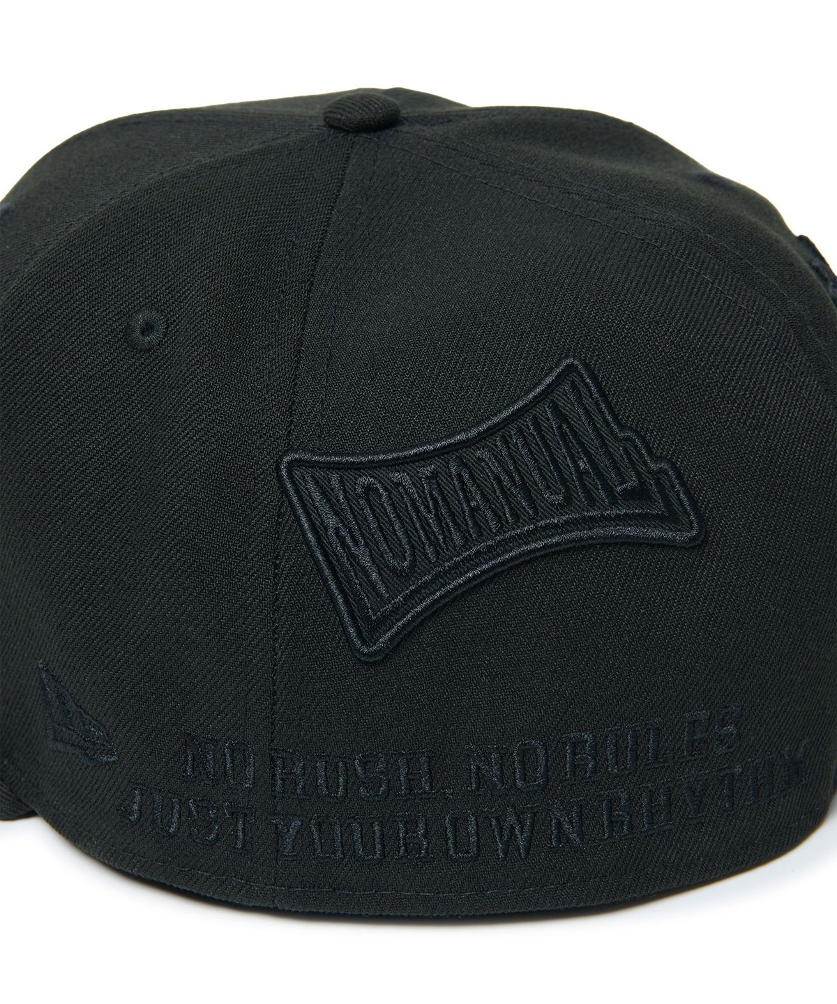 노매뉴얼(NOMANUAL) NM x NEW ERA 5950 NO RULES - BLACK
