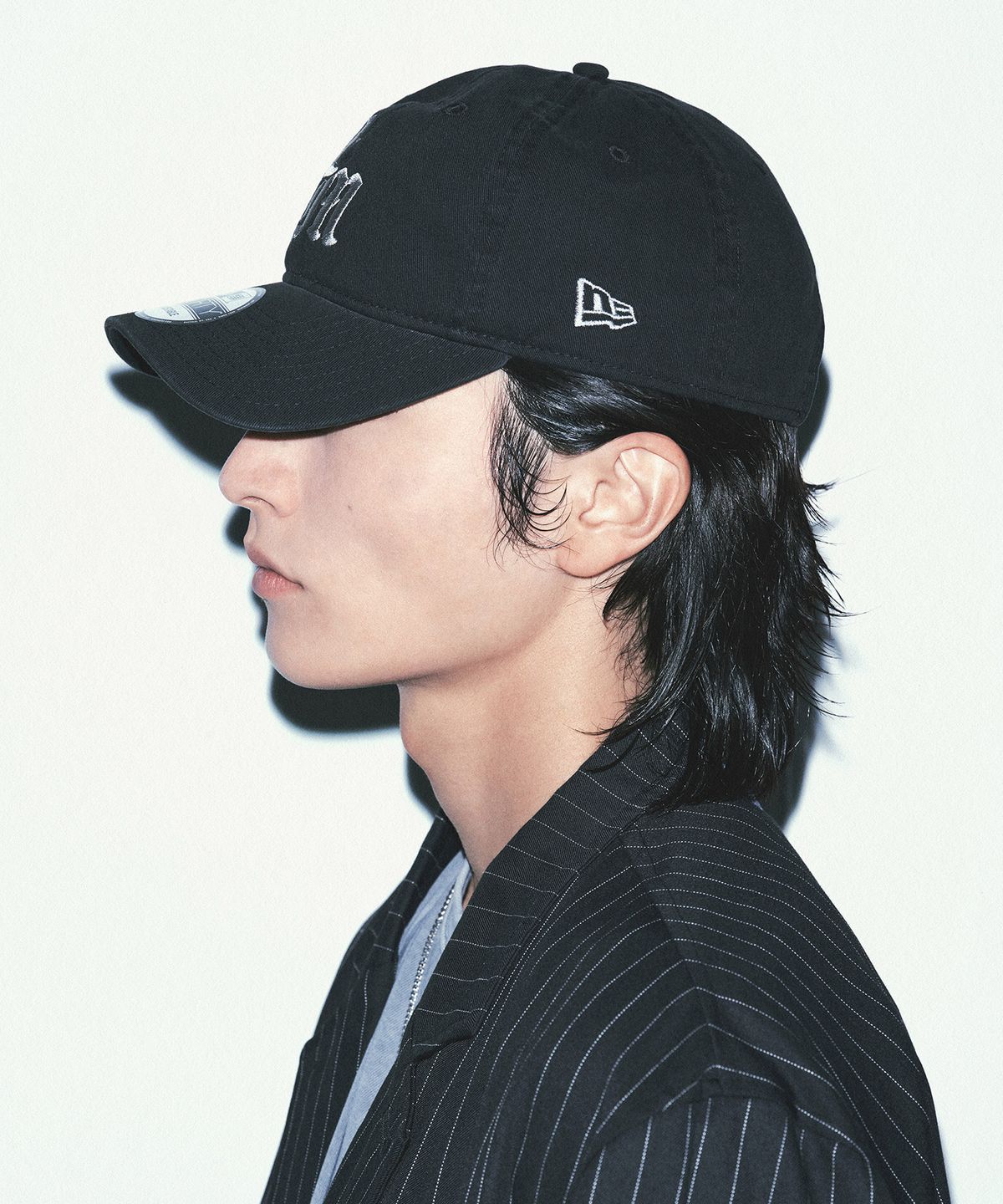 노매뉴얼(NOMANUAL) NM x NEW ERA 940UNST NM INITIAL LOGO - BLACK