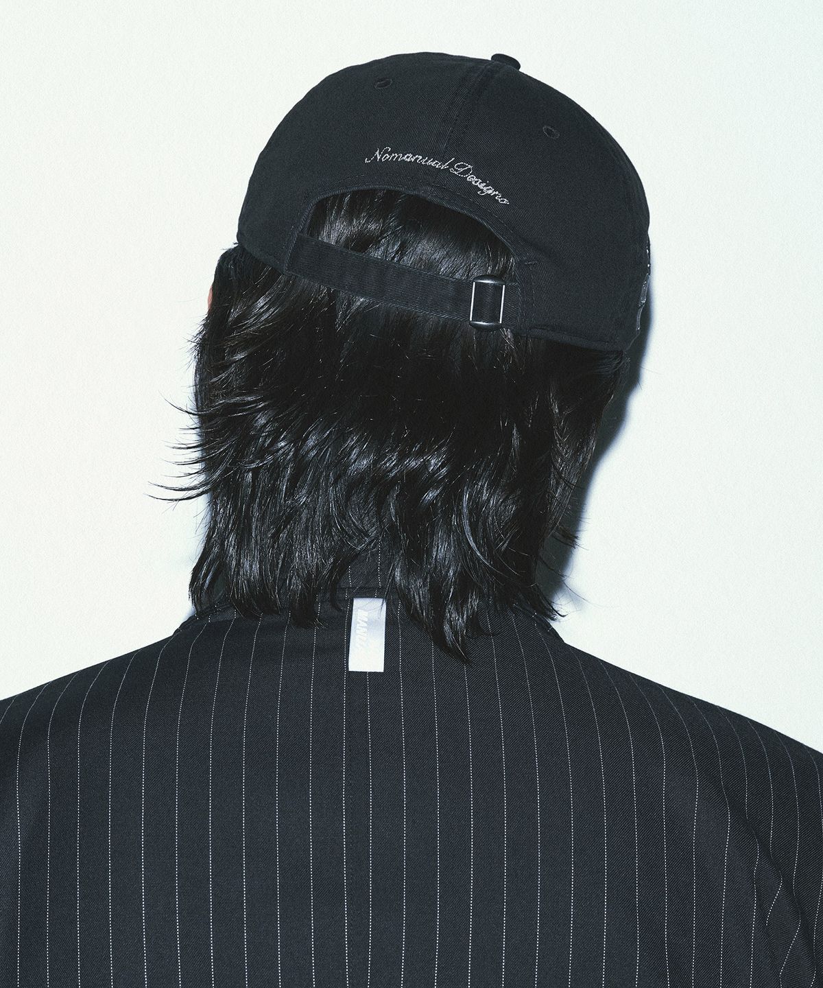 노매뉴얼(NOMANUAL) NM x NEW ERA 940UNST NM INITIAL LOGO - BLACK