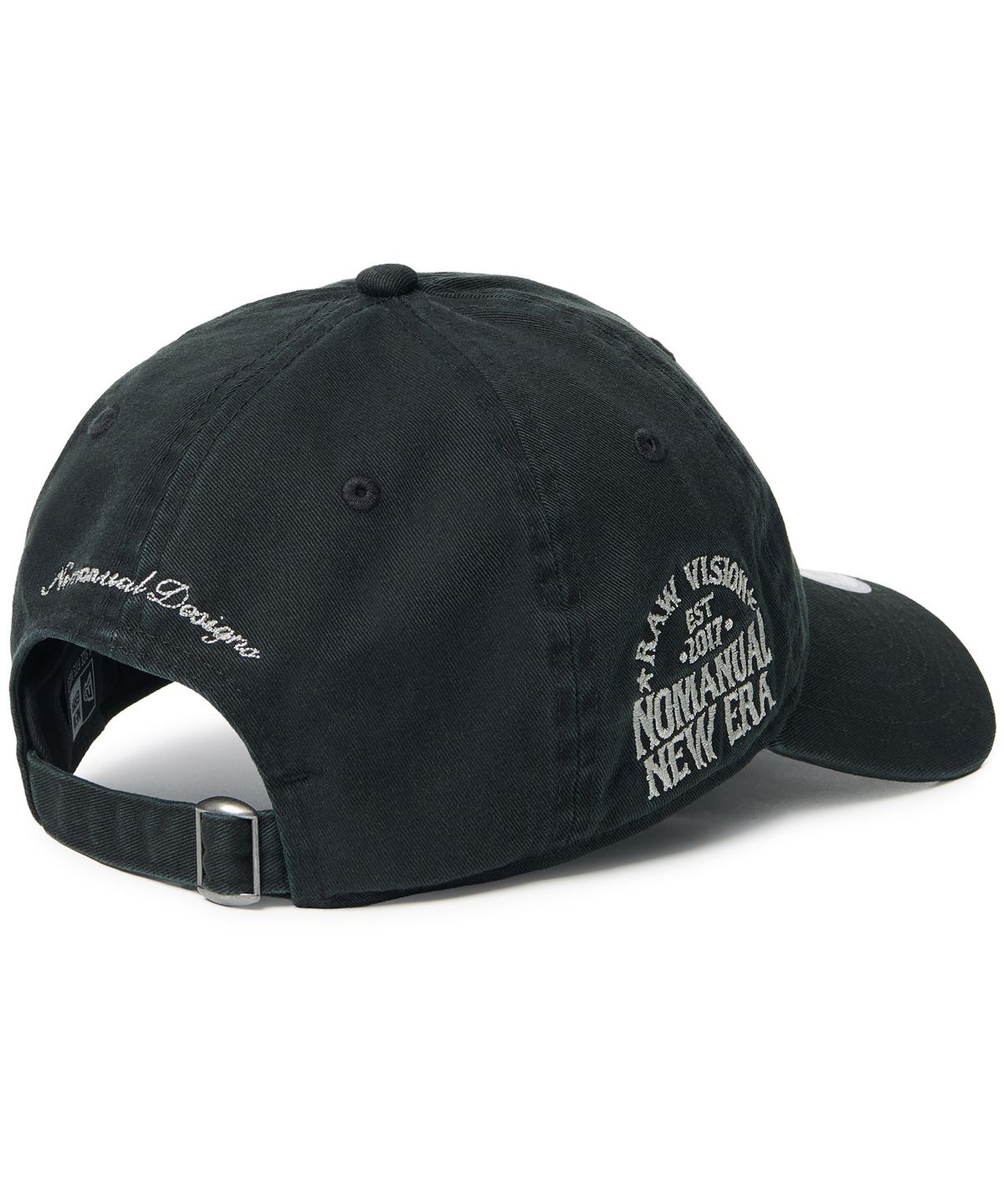 노매뉴얼(NOMANUAL) NM x NEW ERA 940UNST NM INITIAL LOGO - BLACK