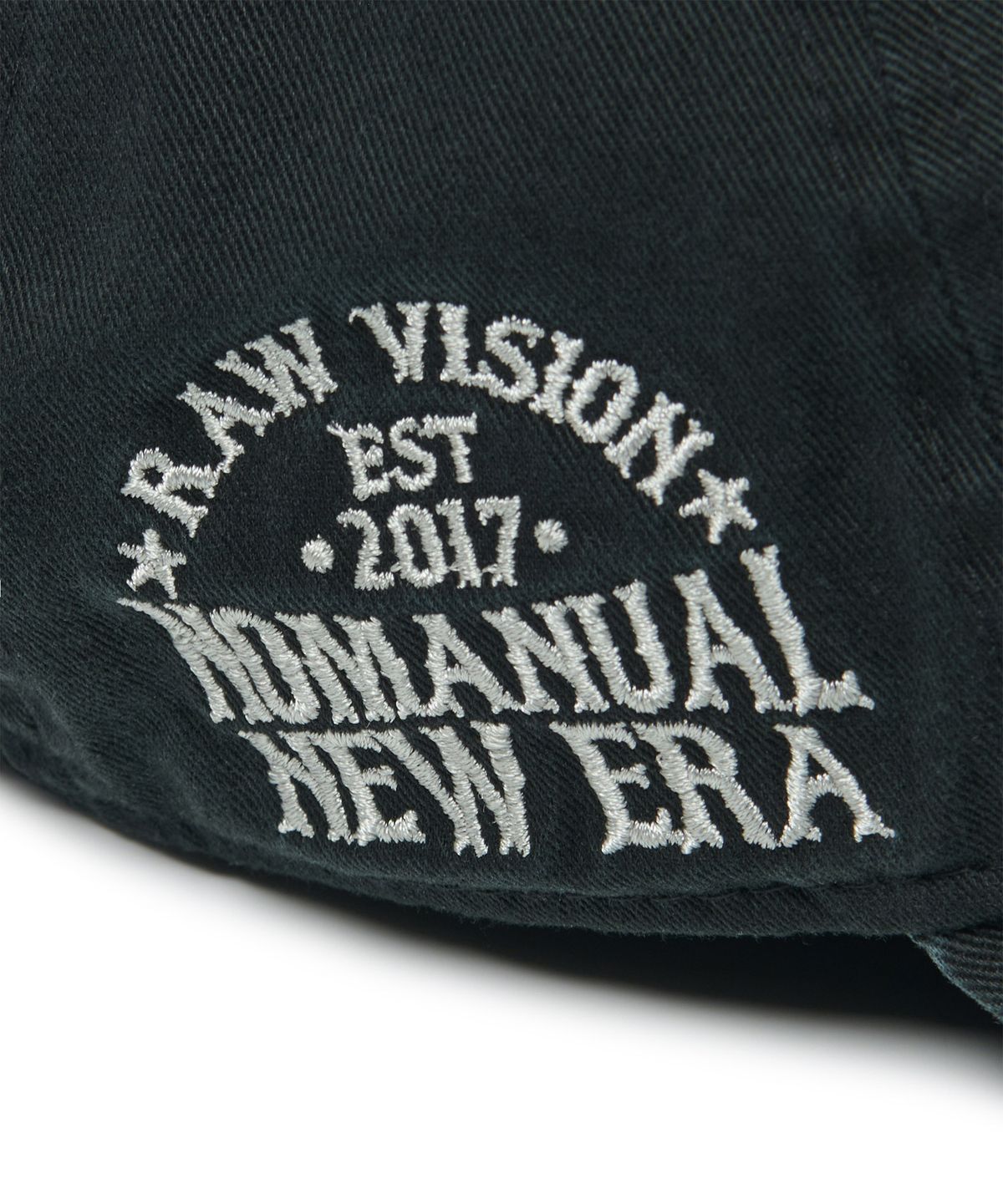 노매뉴얼(NOMANUAL) NM x NEW ERA 940UNST NM INITIAL LOGO - BLACK