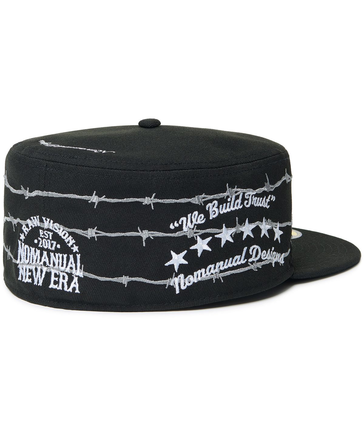 노매뉴얼(NOMANUAL) NM x NEW ERA PILLBOX RAW ARCHIVE - BLACK