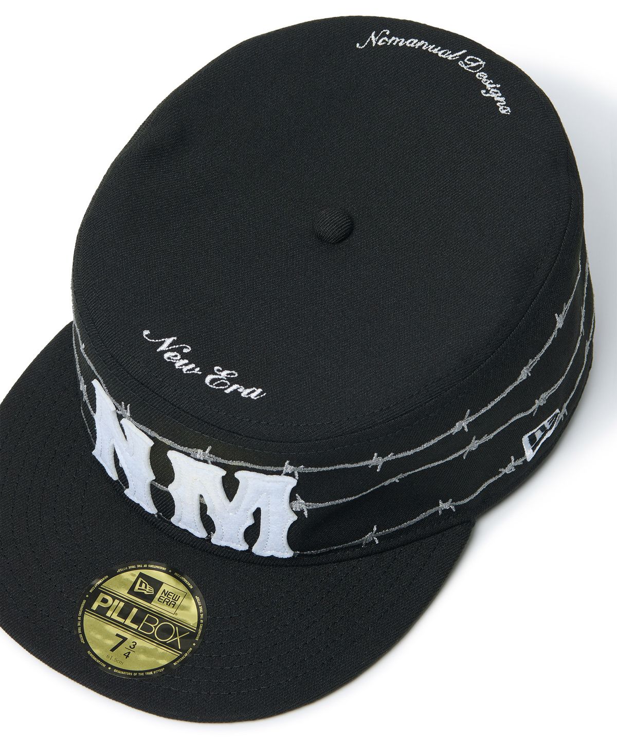 노매뉴얼(NOMANUAL) NM x NEW ERA PILLBOX RAW ARCHIVE - BLACK