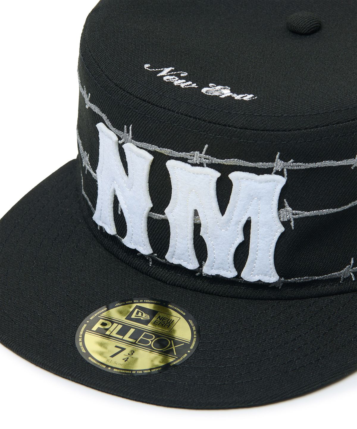 노매뉴얼(NOMANUAL) NM x NEW ERA PILLBOX RAW ARCHIVE - BLACK