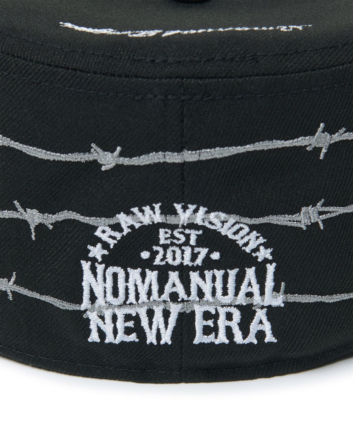 노매뉴얼(NOMANUAL) NM x NEW ERA PILLBOX RAW ARCHIVE - BLACK