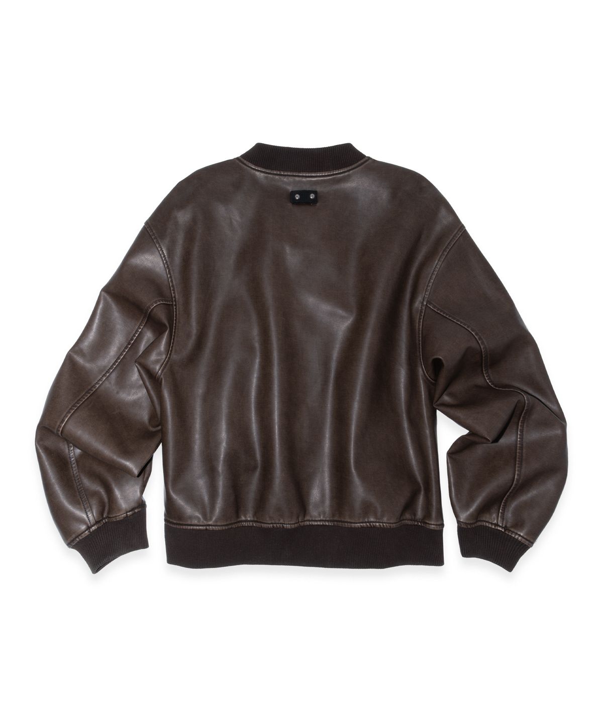 이티씨이(ETCE) Twisted Washed Bomber (Brown)