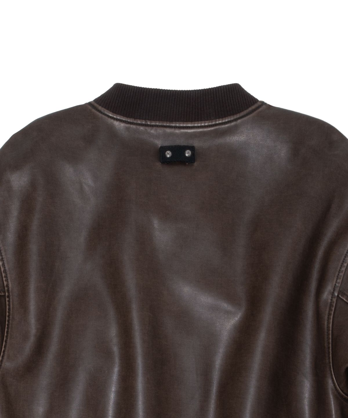 이티씨이(ETCE) Twisted Washed Bomber (Brown)