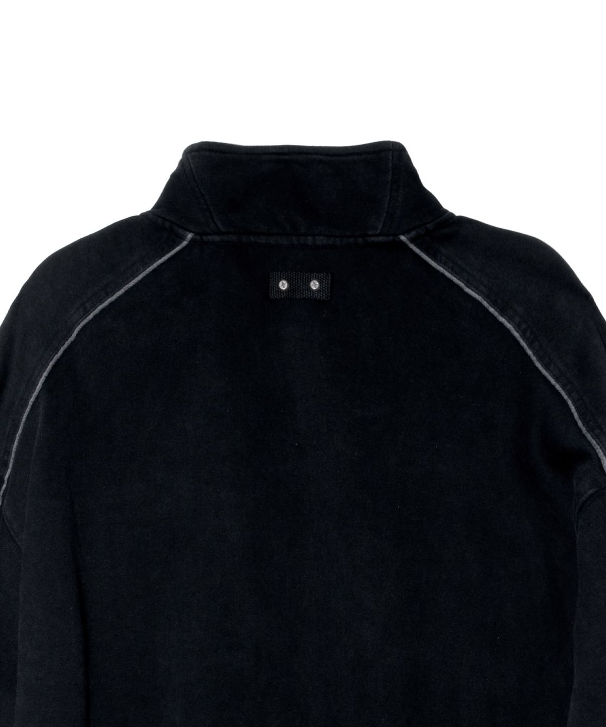 이티씨이(ETCE) High Neck Sweat Jacket (Black)