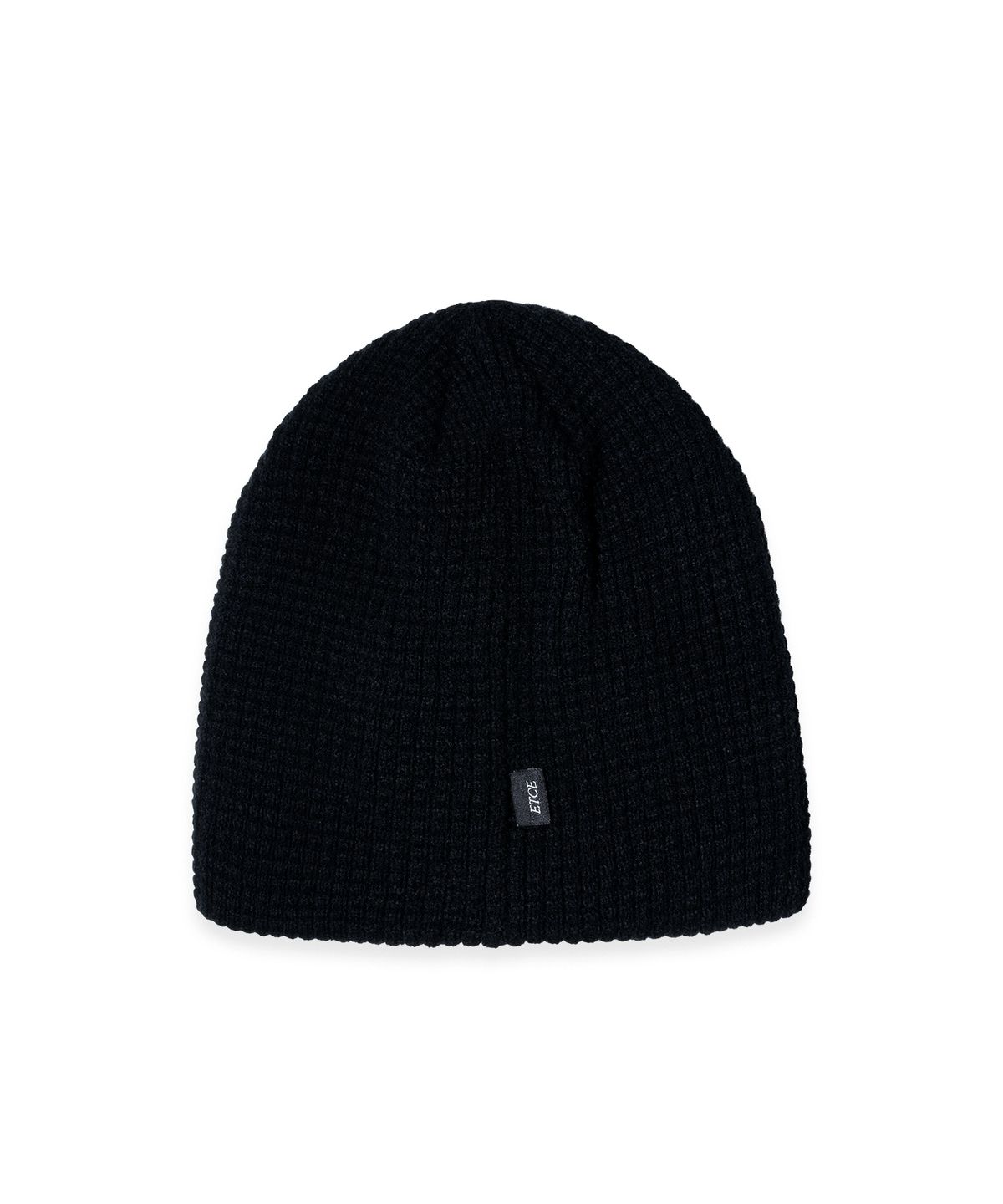이티씨이(ETCE) Patch Waffle Beanie (Black)