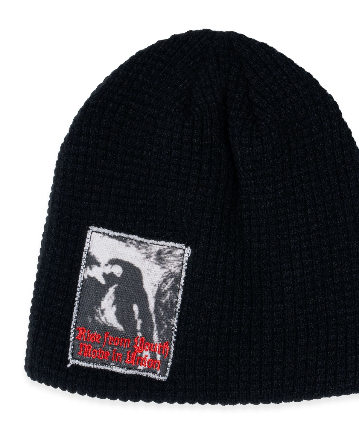 이티씨이(ETCE) Patch Waffle Beanie (Black)