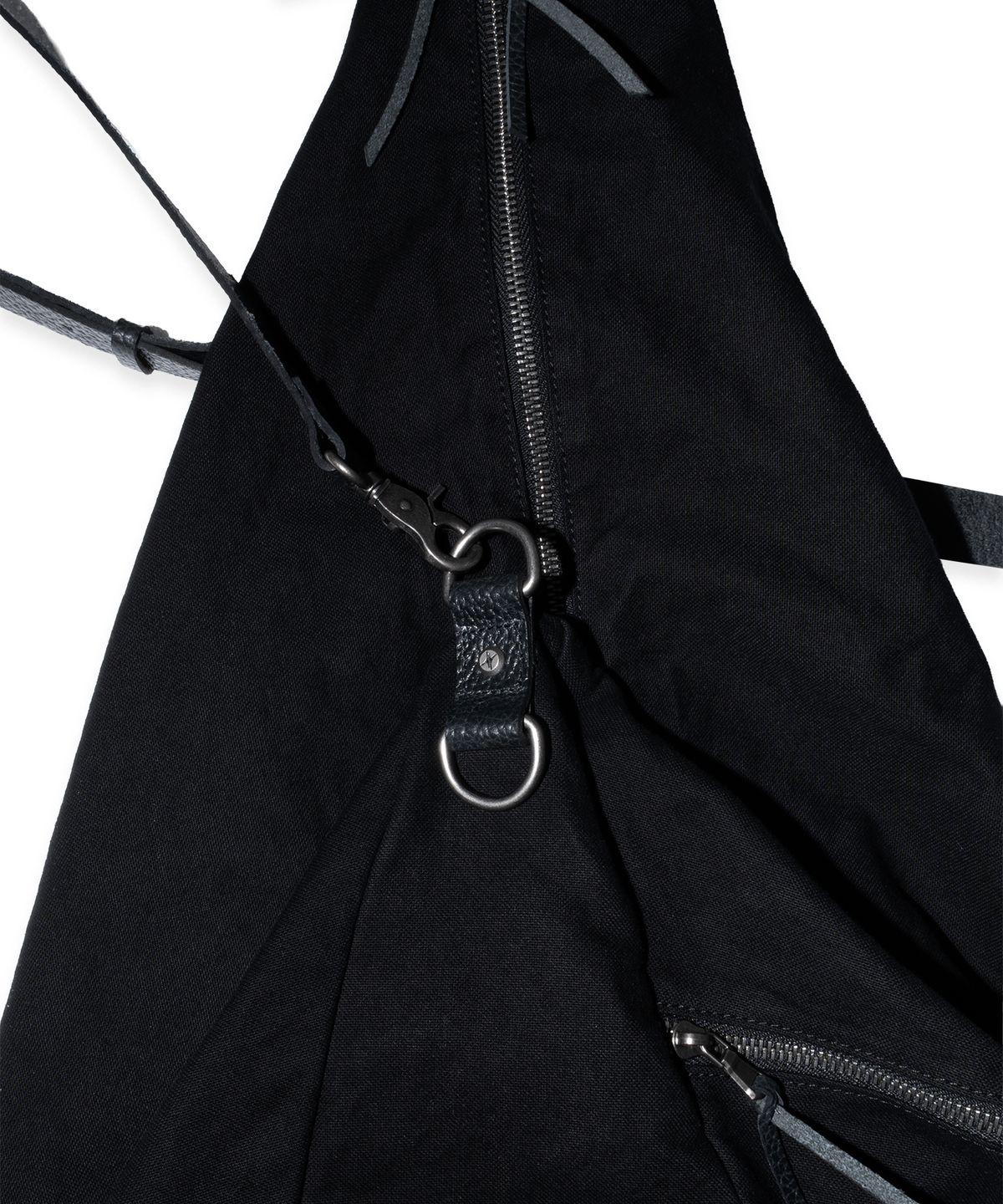 이티씨이(ETCE) Essential Cotton Crossbag (Black)