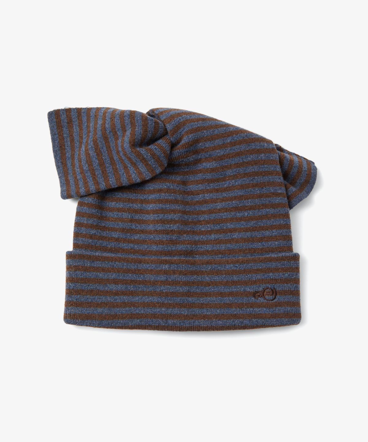 에이이에이이(AEAE) PILED LONG BEANIE [BLUE]