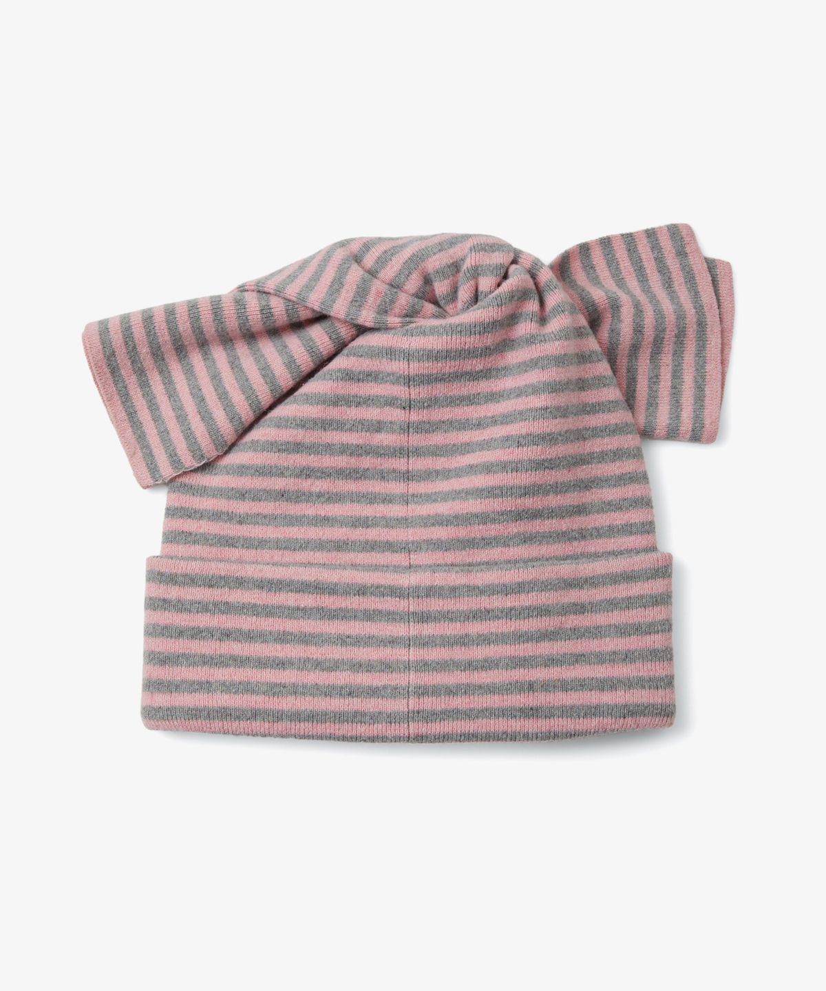 에이이에이이(AEAE) PILED LONG BEANIE [PINK]