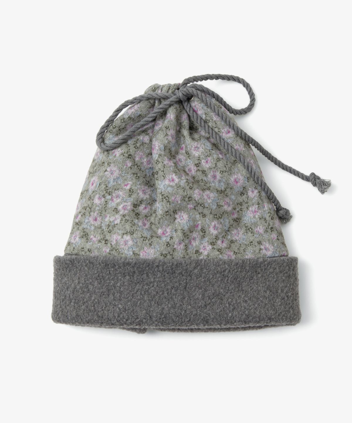 에이이에이이(AEAE) FLEECE NECK WARMER BEANIE [KHAKI]