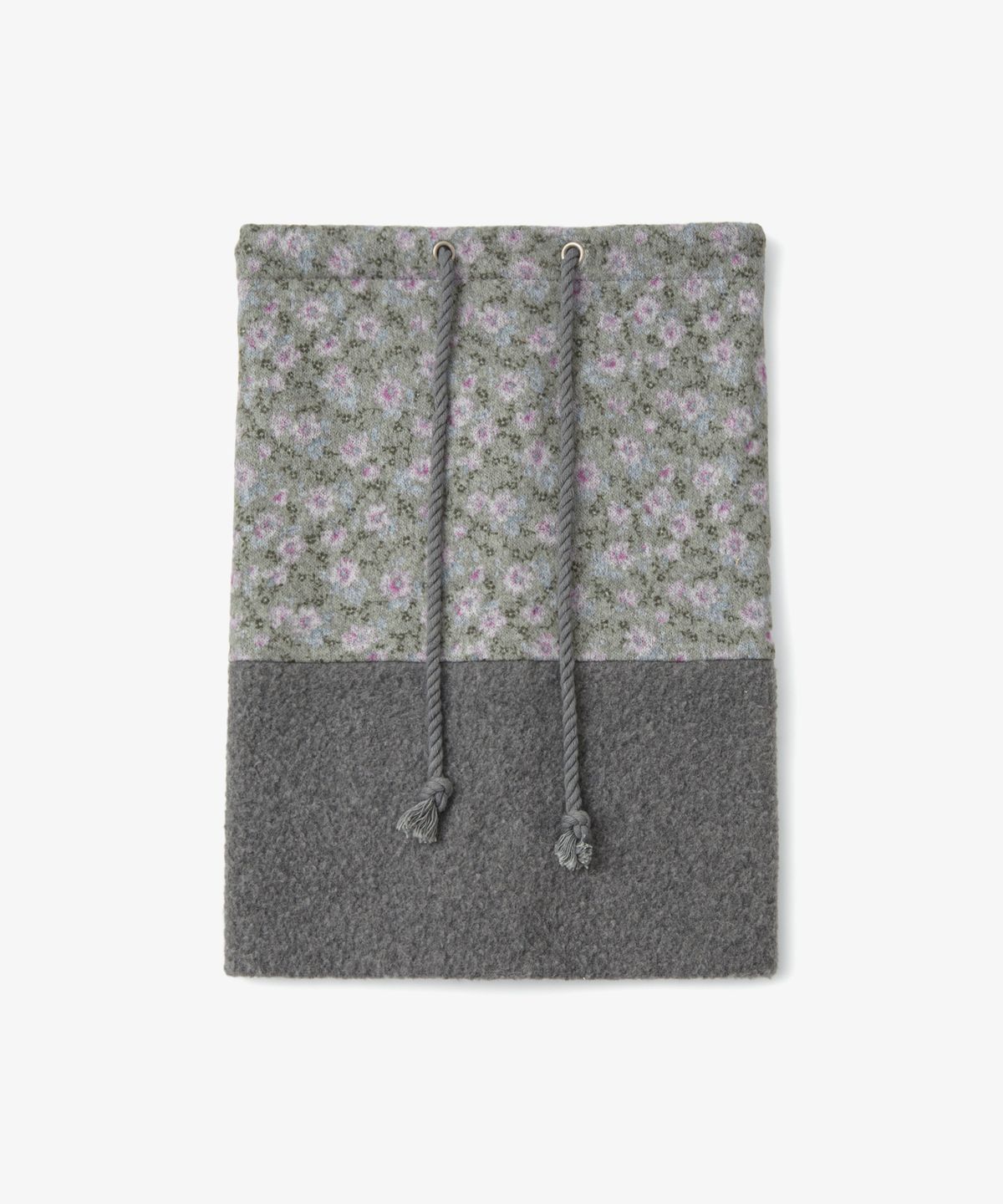 에이이에이이(AEAE) FLEECE NECK WARMER BEANIE [KHAKI]