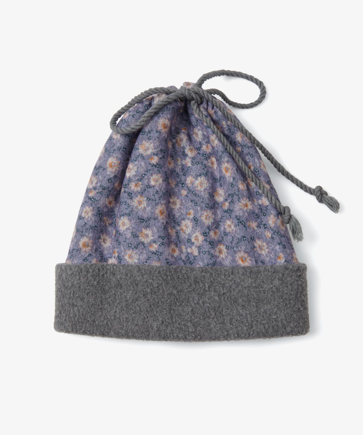 에이이에이이(AEAE) FLEECE NECK WARMER BEANIE [PURPLE]