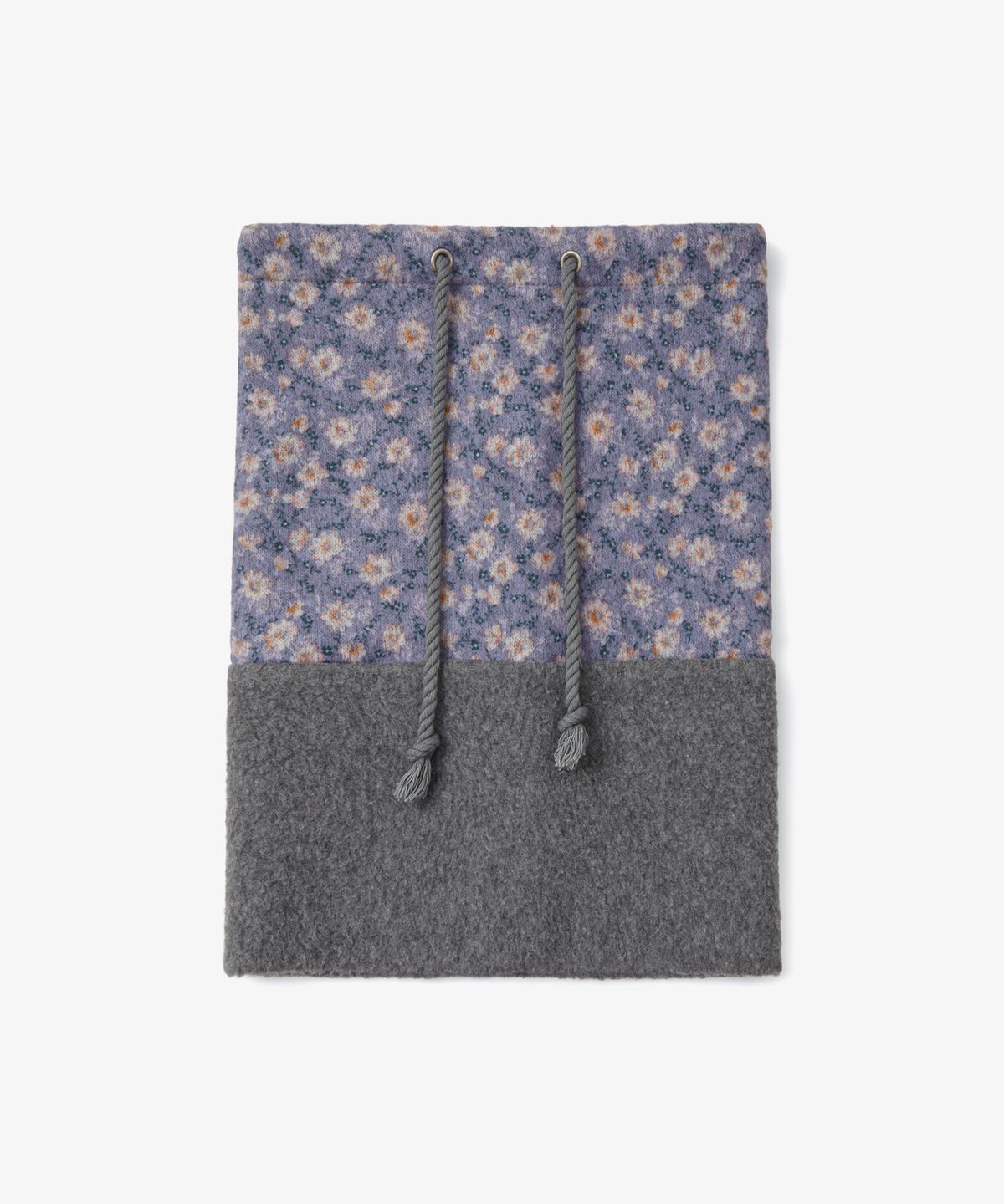에이이에이이(AEAE) FLEECE NECK WARMER BEANIE [PURPLE]