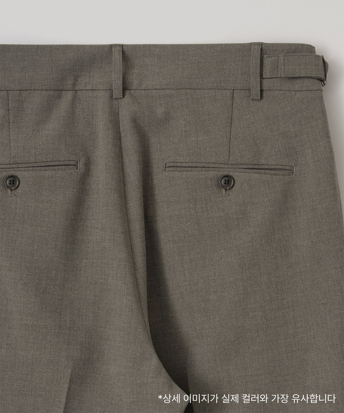 어나더 오피스(ANOTHER OFFICE) [AW] Santiago Slacks flexible 30L (Khaki Brown)