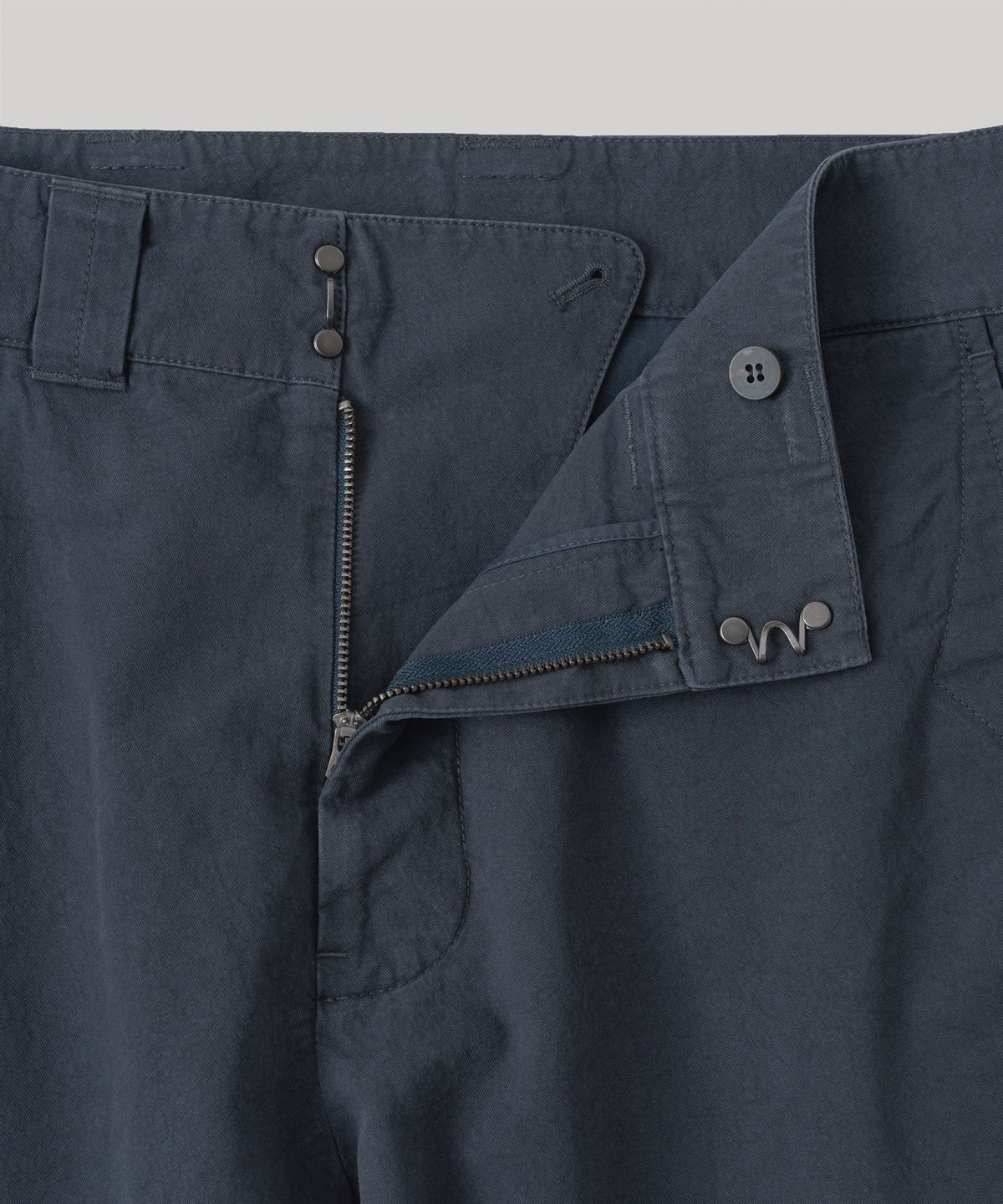 어나더 오피스(ANOTHER OFFICE) [AW] French Officer Pants (Dark Navy)