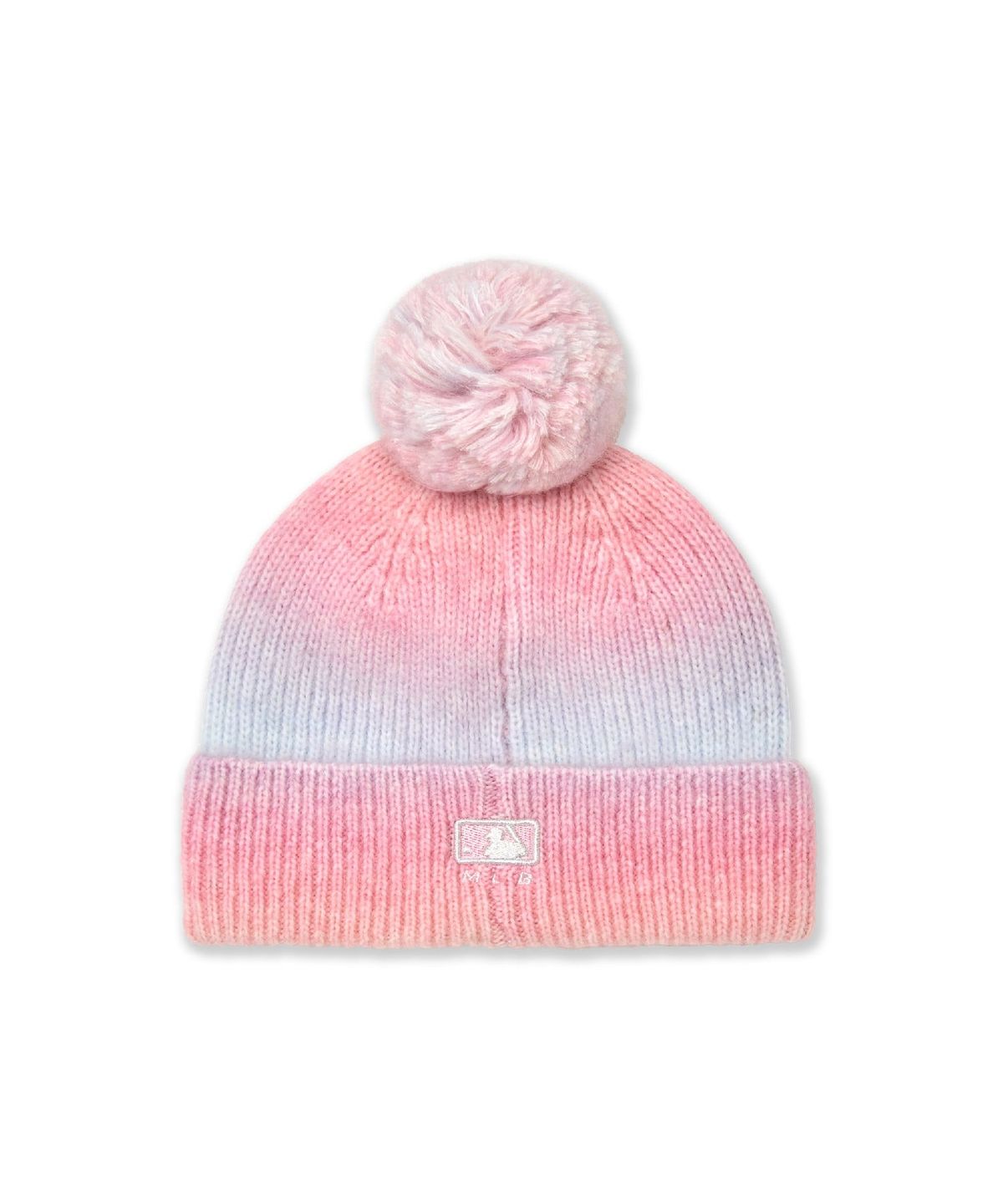 엠엘비 키즈(MLB KIDS) 스톤 그라데이션 폼폼비니 NY (Pink)