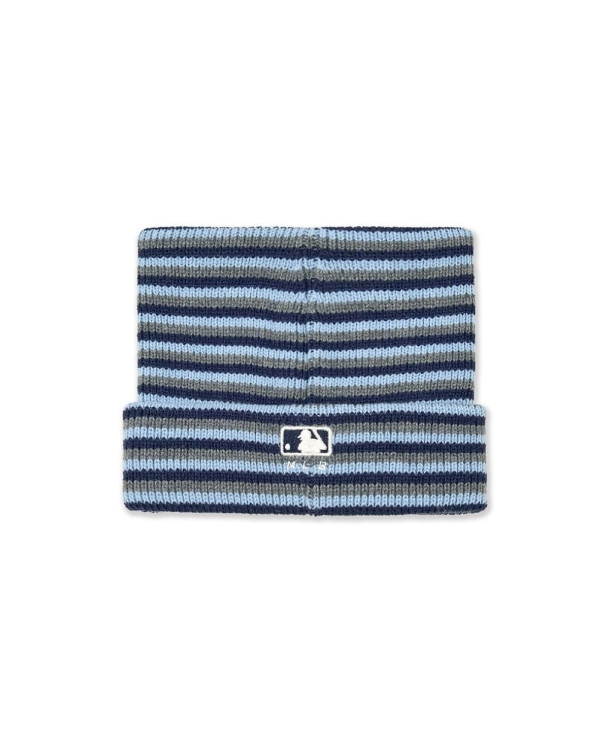 엠엘비 키즈(MLB KIDS) 미야옹 스트라이프 비니 LA (Blue)