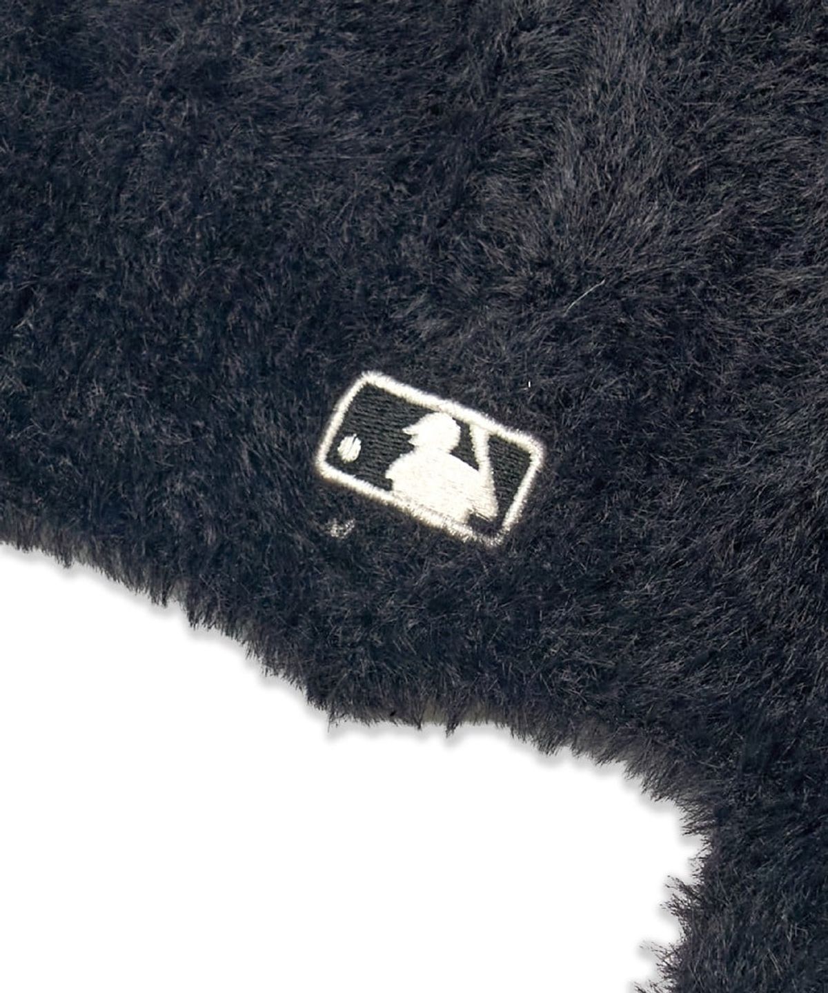 엠엘비 키즈(MLB KIDS) 미야옹 퍼 이어플랩 비니 NY (Black)