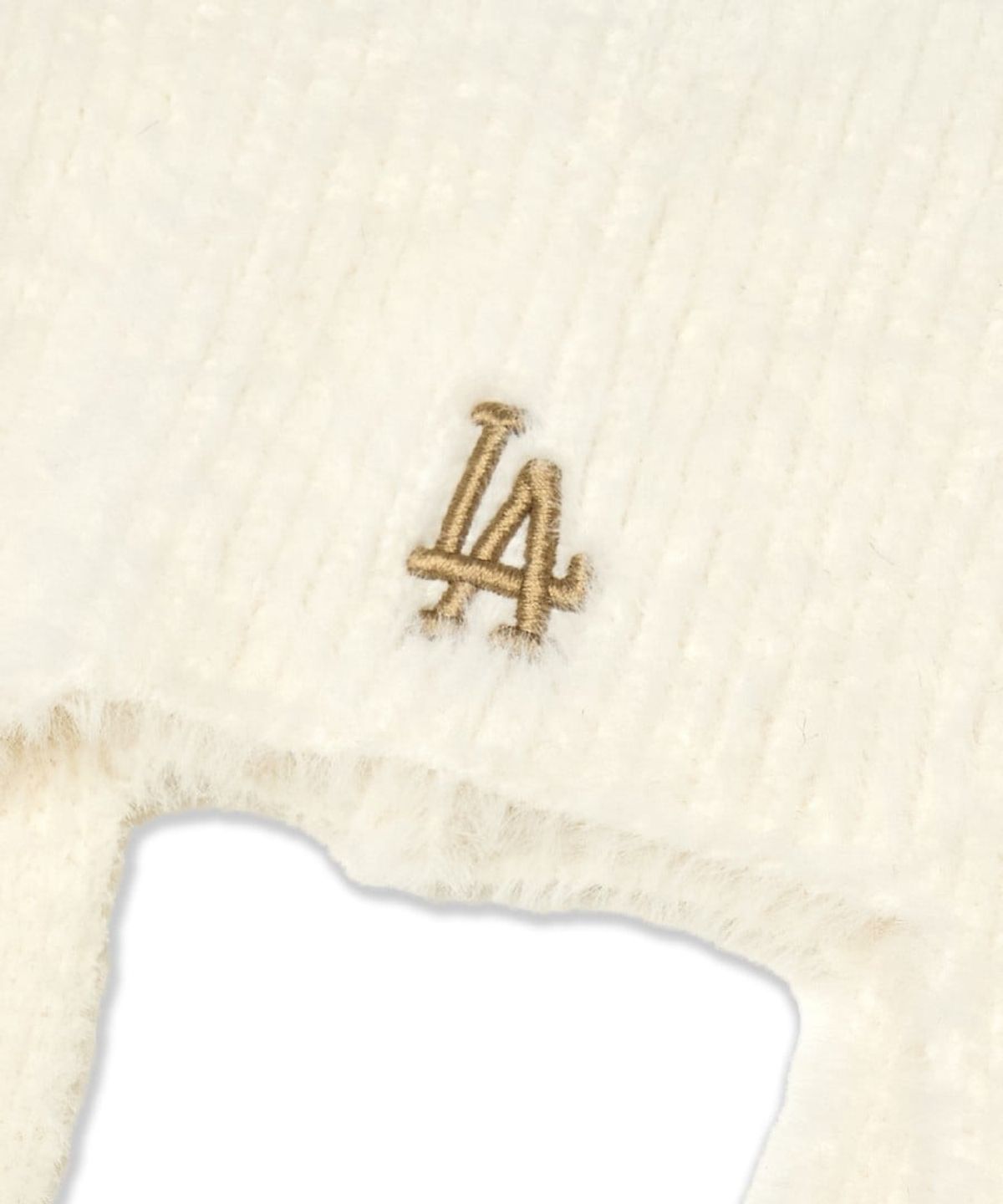 엠엘비 키즈(MLB KIDS) 미야옹 퍼 이어플랩 비니 LA (Cream)