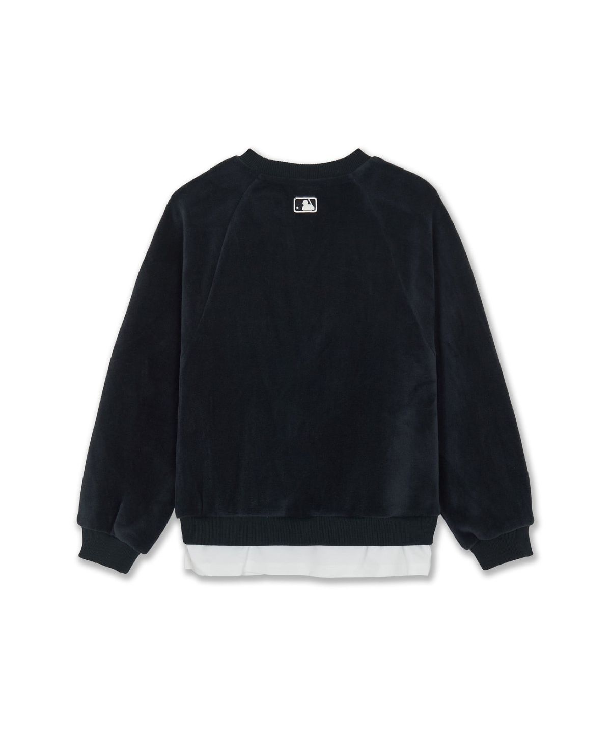 엠엘비 키즈(MLB KIDS) 스포티브 걸즈 벨로아 맨투맨 세트 NY (Black)