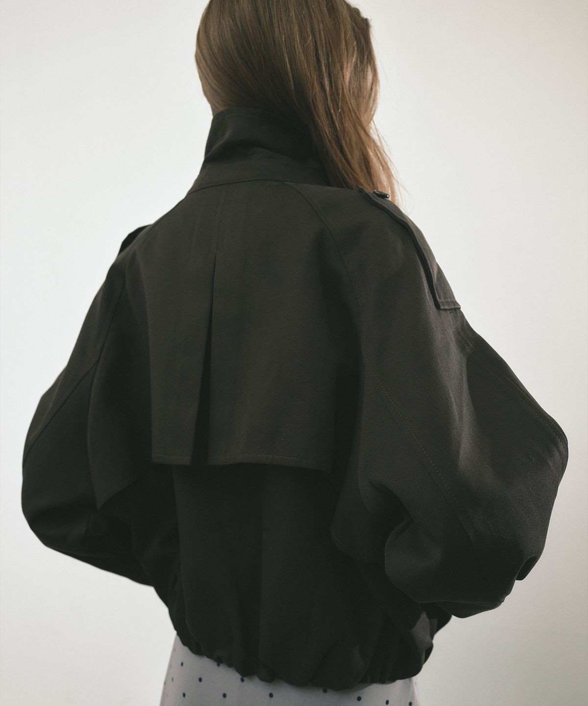 닉앤니콜(NICK&NICOLE) WASHED COTTON TRENCH JACKET_BROWN