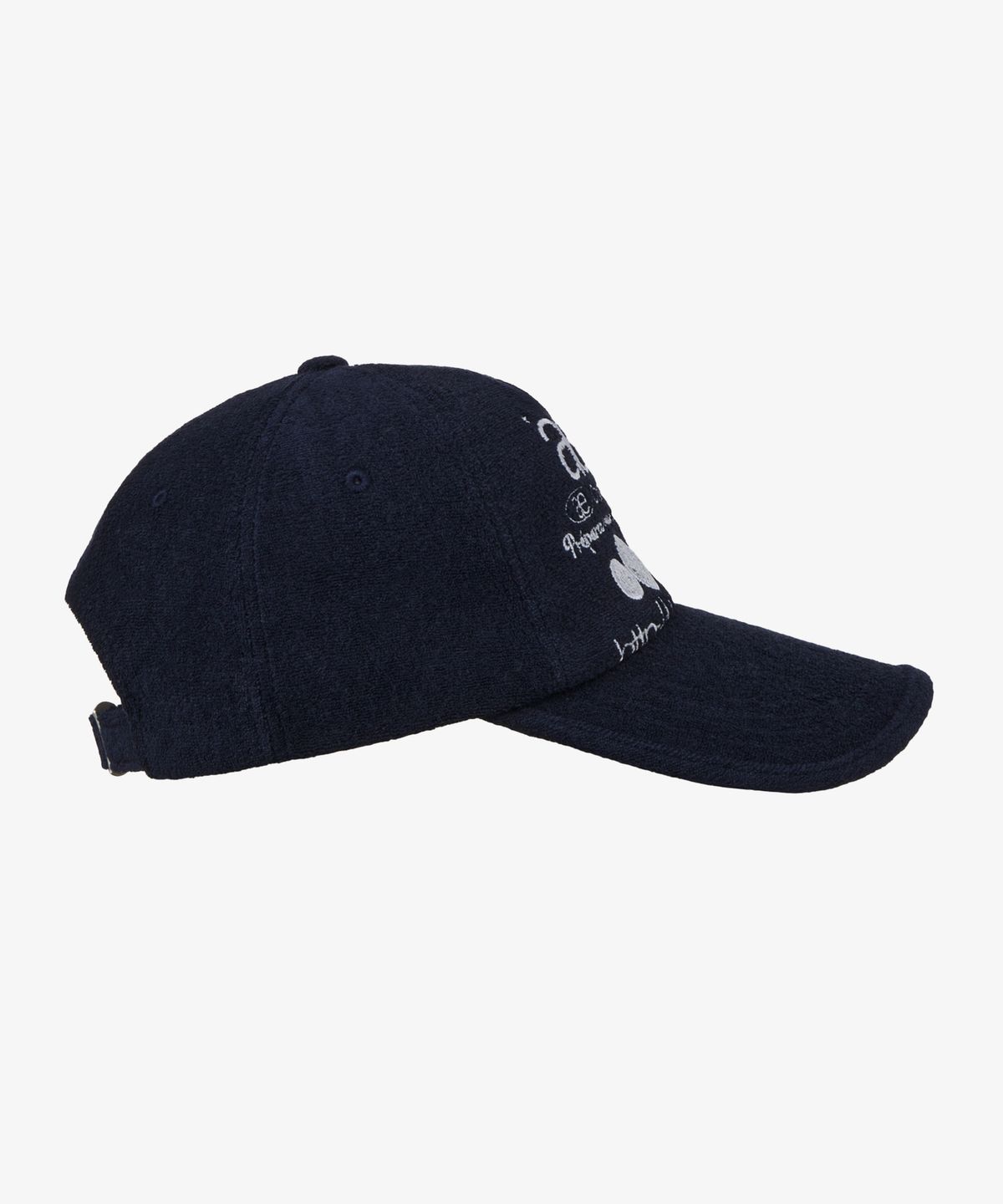 에이이에이이(AEAE) WEB LOGO FLEECE CAP [NAVY]