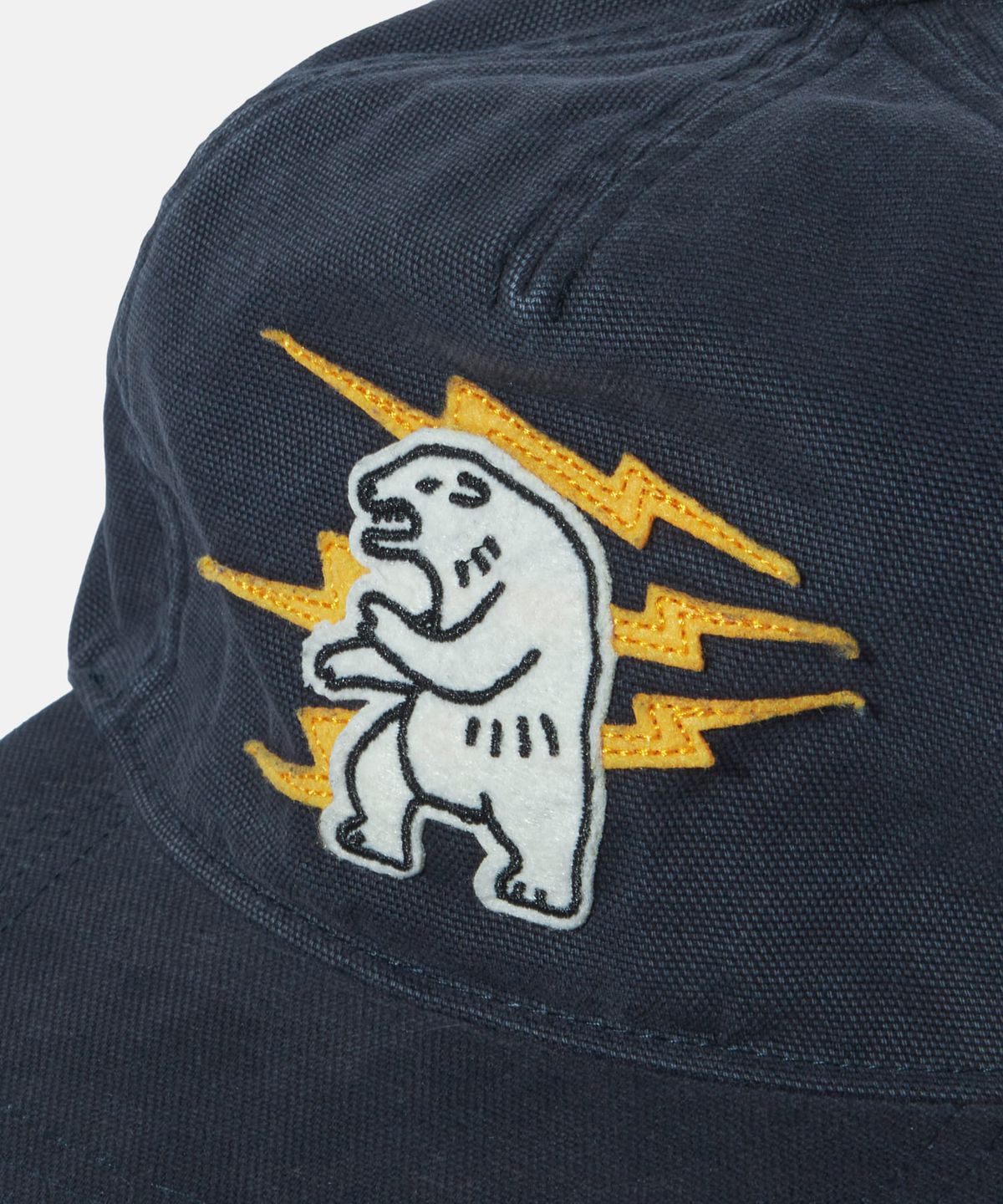 에스피오나지(ESPIONAGE) US Alaska Applique 5Panel Cap Navy