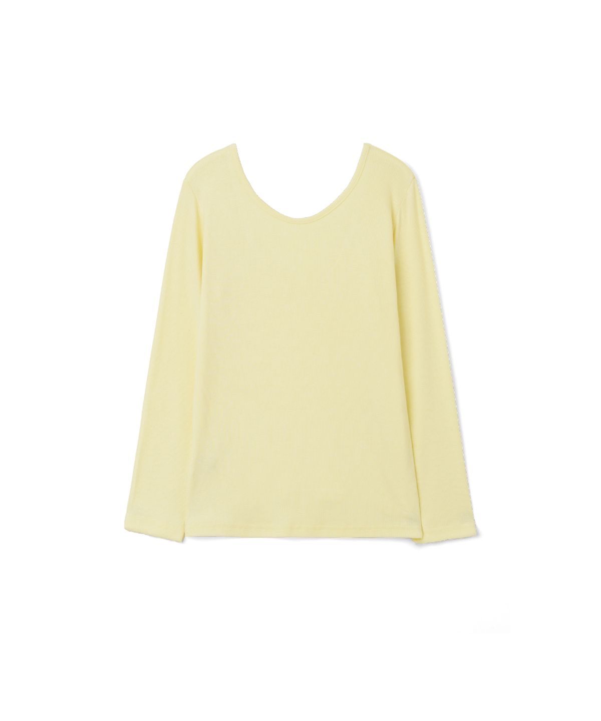 이요우아(IYOWUAH) Two-Way Long Sleeve, Yellow