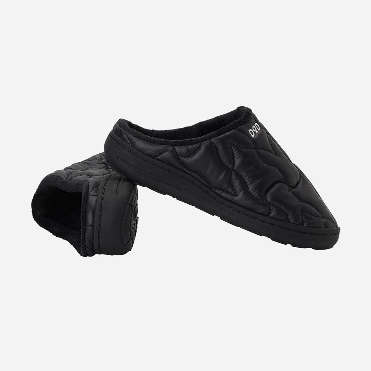 디오디(DOD) 우사기 패딩 뮬(BLACK)