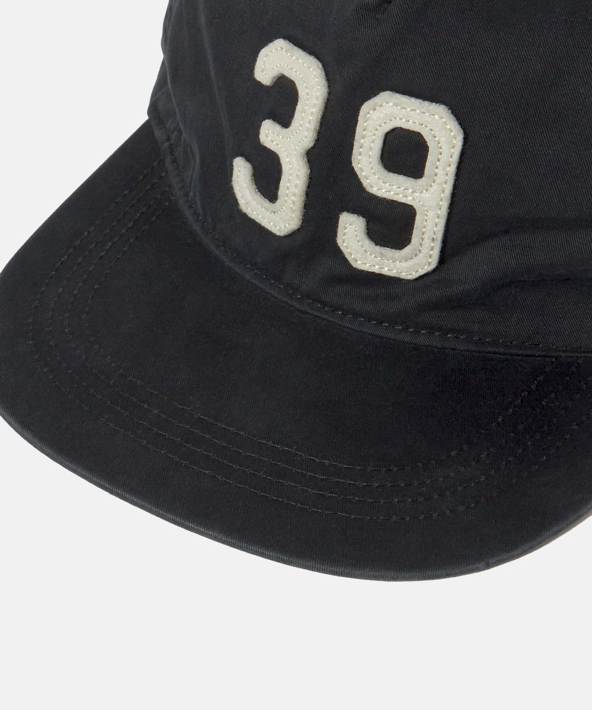 에스피오나지(ESPIONAGE) 39 Applique 5Panel Vintage Cap Black