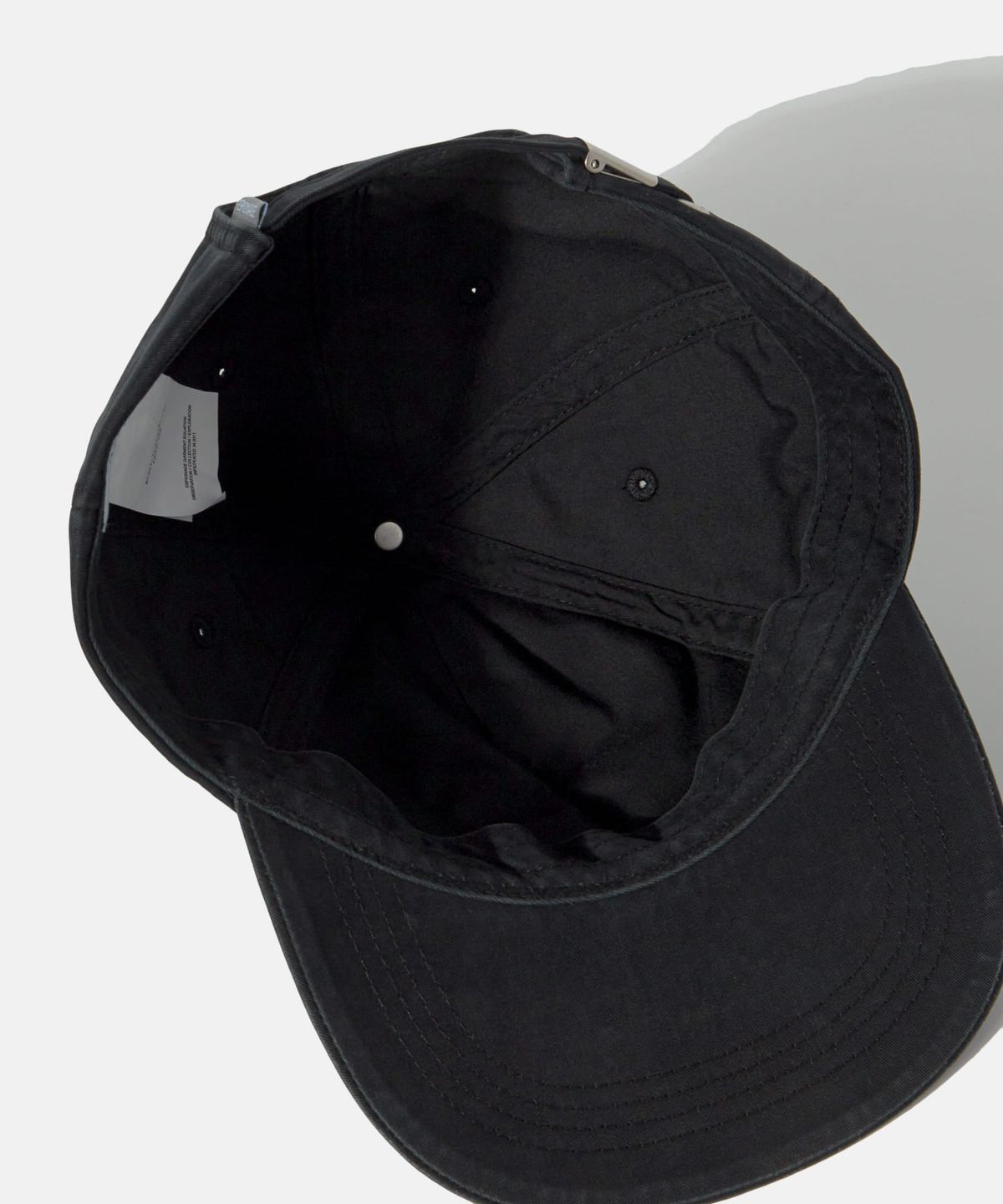에스피오나지(ESPIONAGE) 39 Applique 5Panel Vintage Cap Black