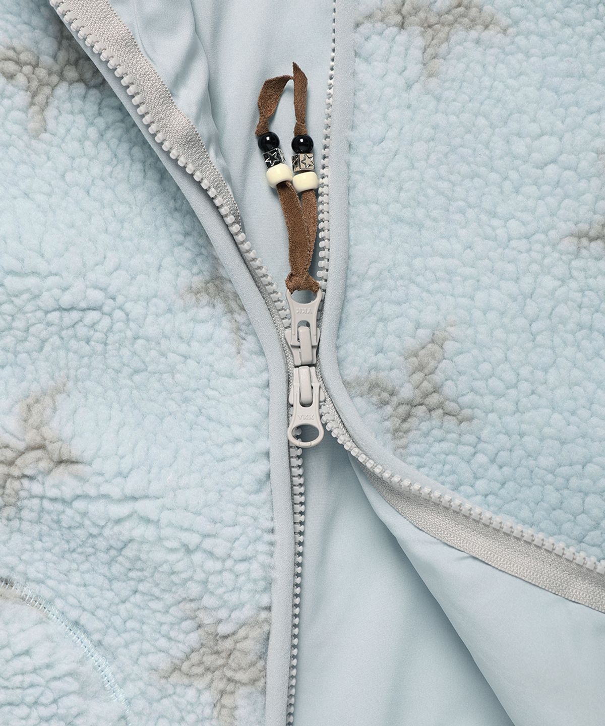 카비시(CAVISH) TWIN STAR FLEECE JACKET BLUE(CV2GFFB961A)