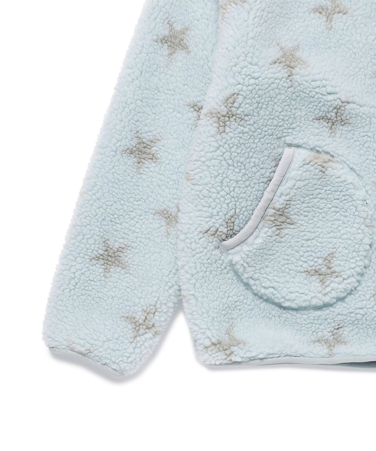 카비시(CAVISH) TWIN STAR FLEECE JACKET BLUE(CV2GFFB961A)