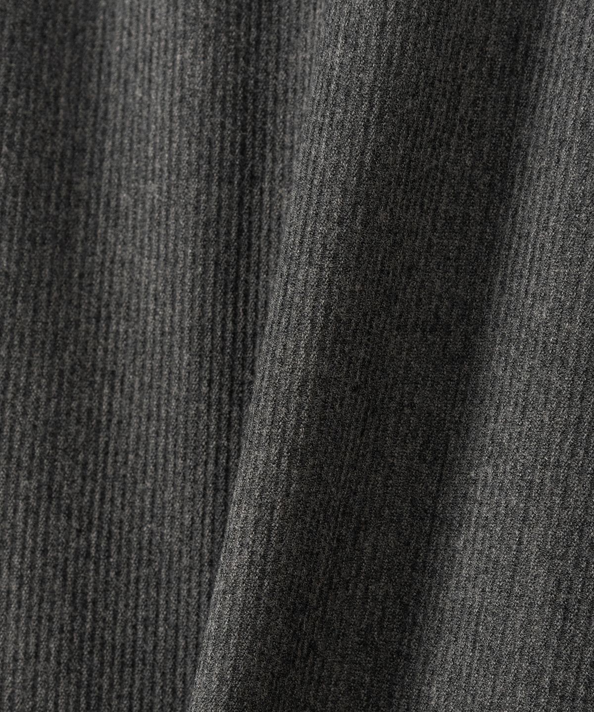 넌블랭크(NONBLANK) [SET UP] 울 블렌드 리브드 세미 오버핏 셋업_GREY