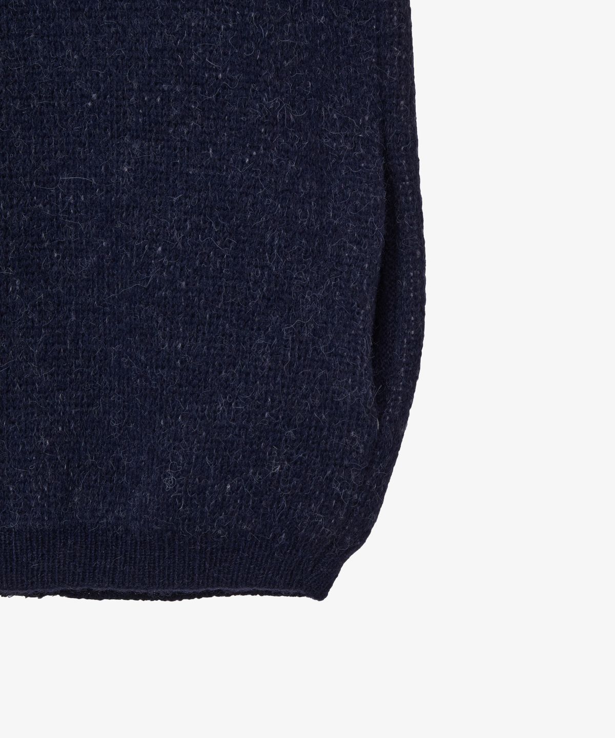 에이이에이이(AEAE) DAISY KNIT HOODIE [NAVY]