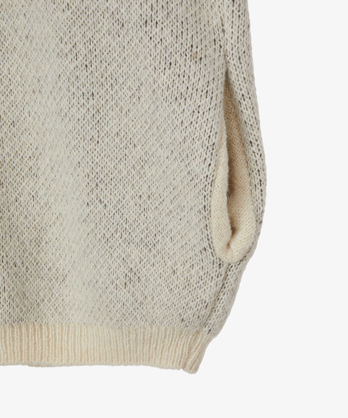 에이이에이이(AEAE) DAISY KNIT HOODIE [BEIGE]